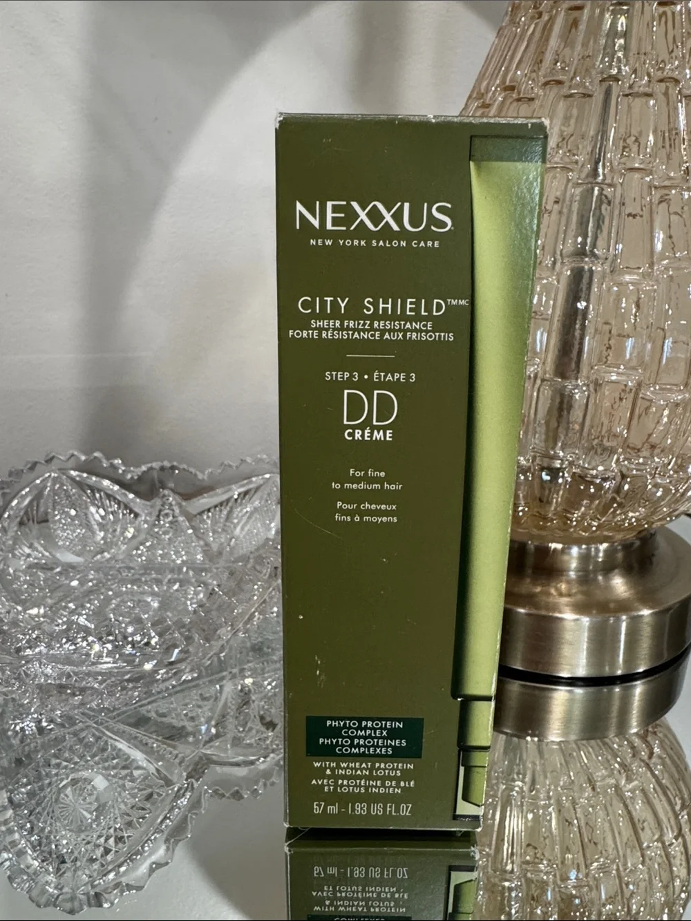 NEW Nexxus City Shield Frizz Resistance Cream DD Creme, Full Size Haircare